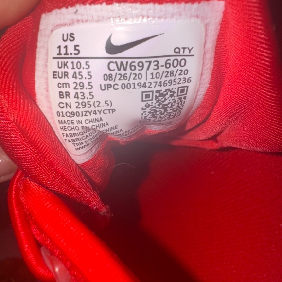Nike Air VaporMax Plus Triple Red Size 11.5 main image 7